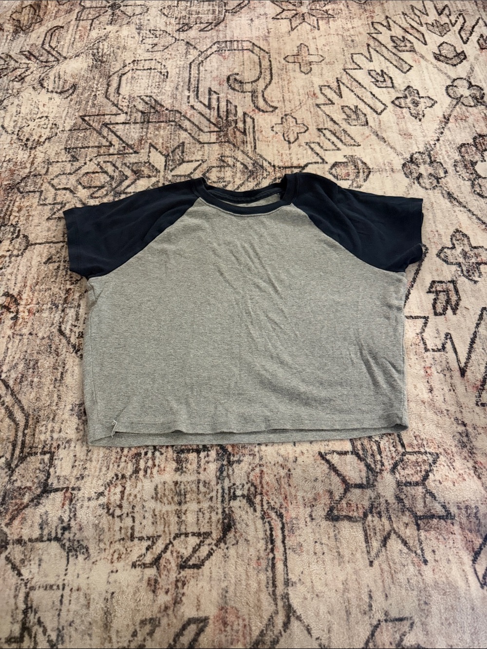 Hollister Baseball Style Baby Tee L